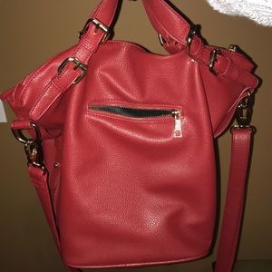 Cache Coeur Bags - Red Stylish Handbag Cache Coeur Bags - Red Stylish Handbag